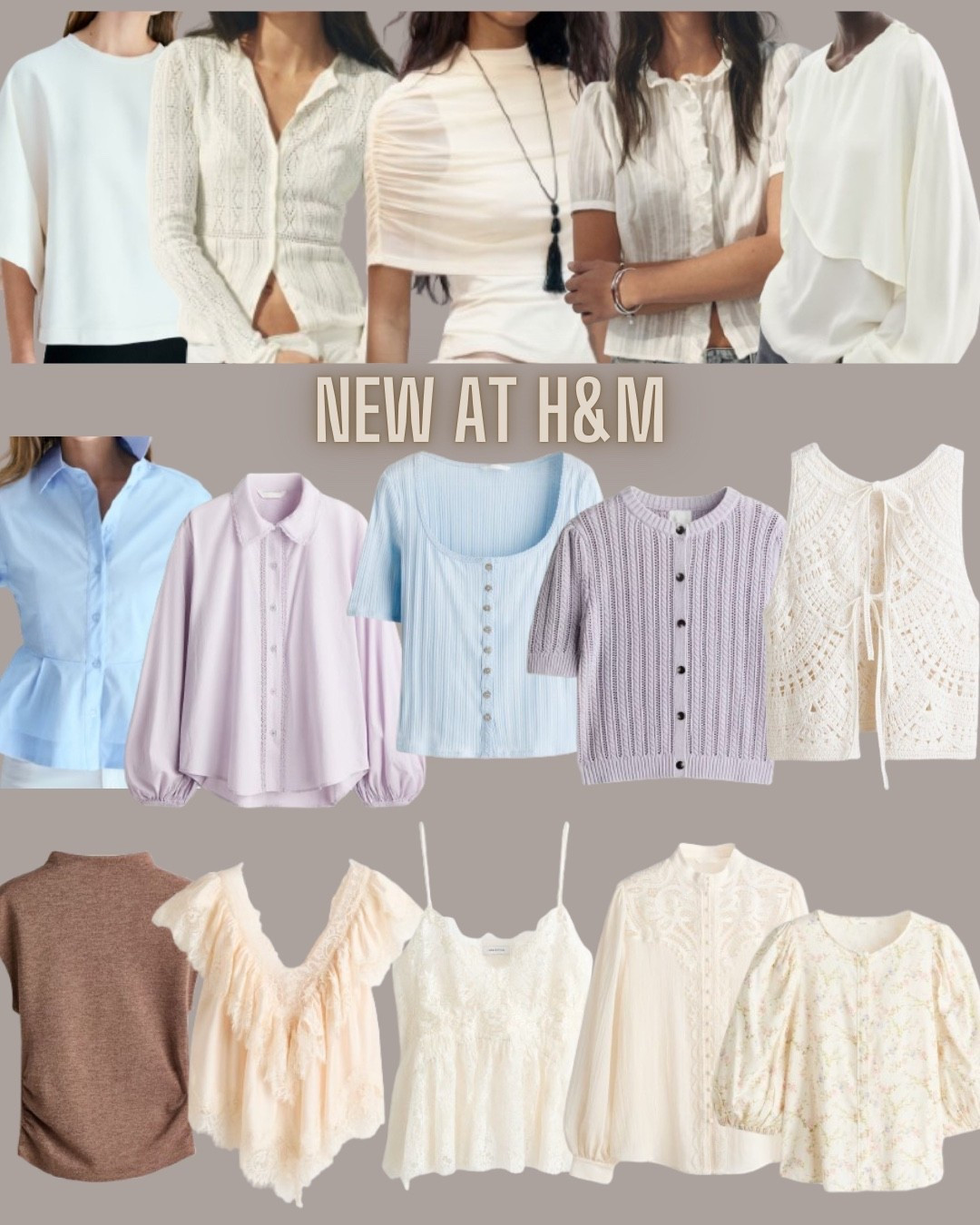 Site wide sale! 

H&M fashion
Blouse
Spring tops
Lace top


#LTKSaleAlert