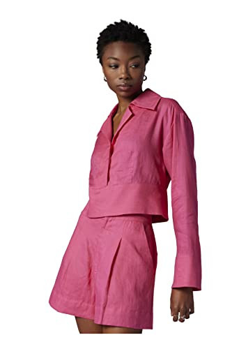 EQUIPMENT Women's Beatrix Top in Raspberry Sorbet, XX-Small | Amazon (US)