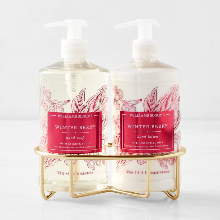 Williams Sonoma Winter Berry Soap & Lotion 3-Piece Set | Williams-Sonoma