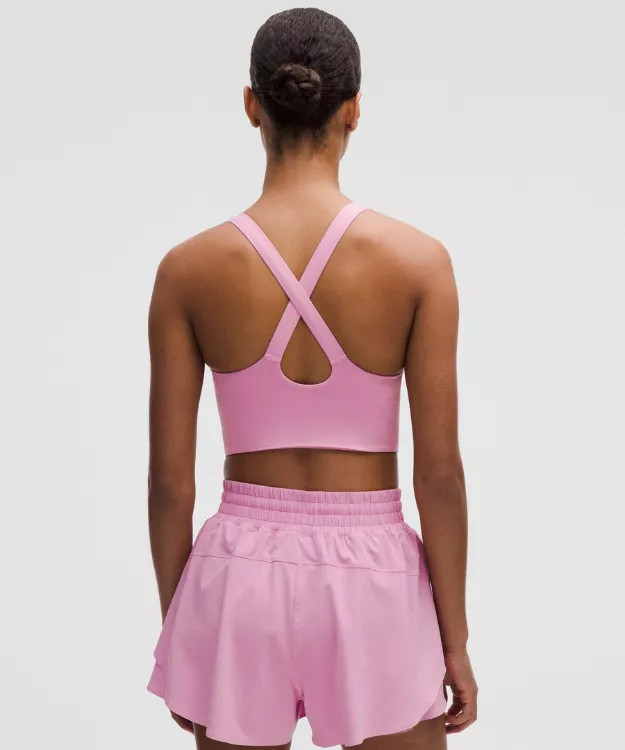 lululemon Energy Cross-Strap Longline Bra Evolve   Medium Support, B-D Cups | lululemon (AU)