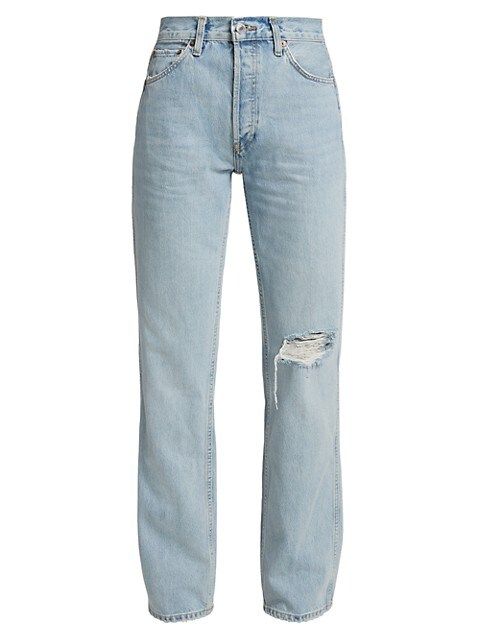 90s High-Rise Loose Jeans | Saks Fifth Avenue