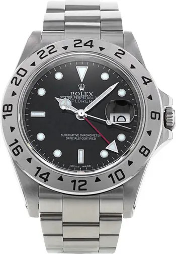 Rolex Preowned Explorer II Automatic Bracelet Watch, 40mm | Nordstrom