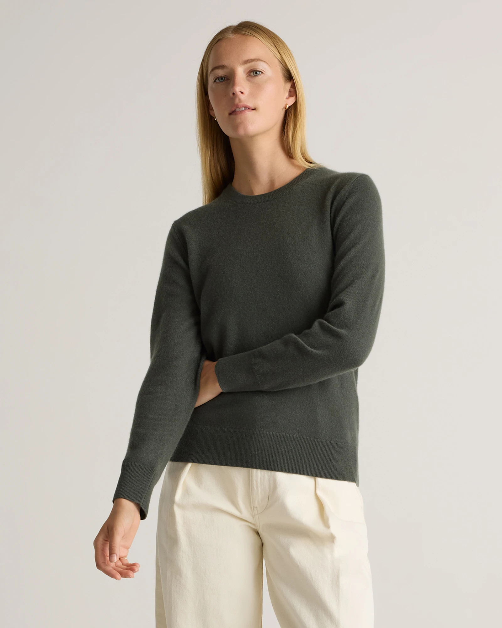 The $50 Cashmere Crewneck Sweater | Quince | Quince