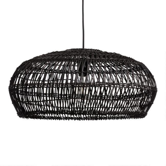 Bamboo Open Weave Orb Pendant Shade | World Market