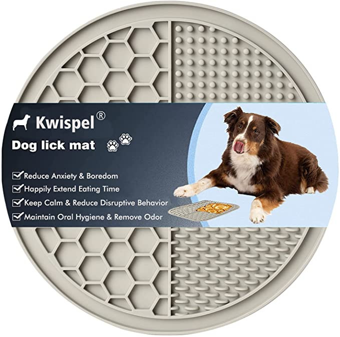 Kwispel Lick Mat for Dogs, Dog Lick Mat with Suction Cups for Anxiety, Peanut Butter Dog Licking ... | Amazon (CA)