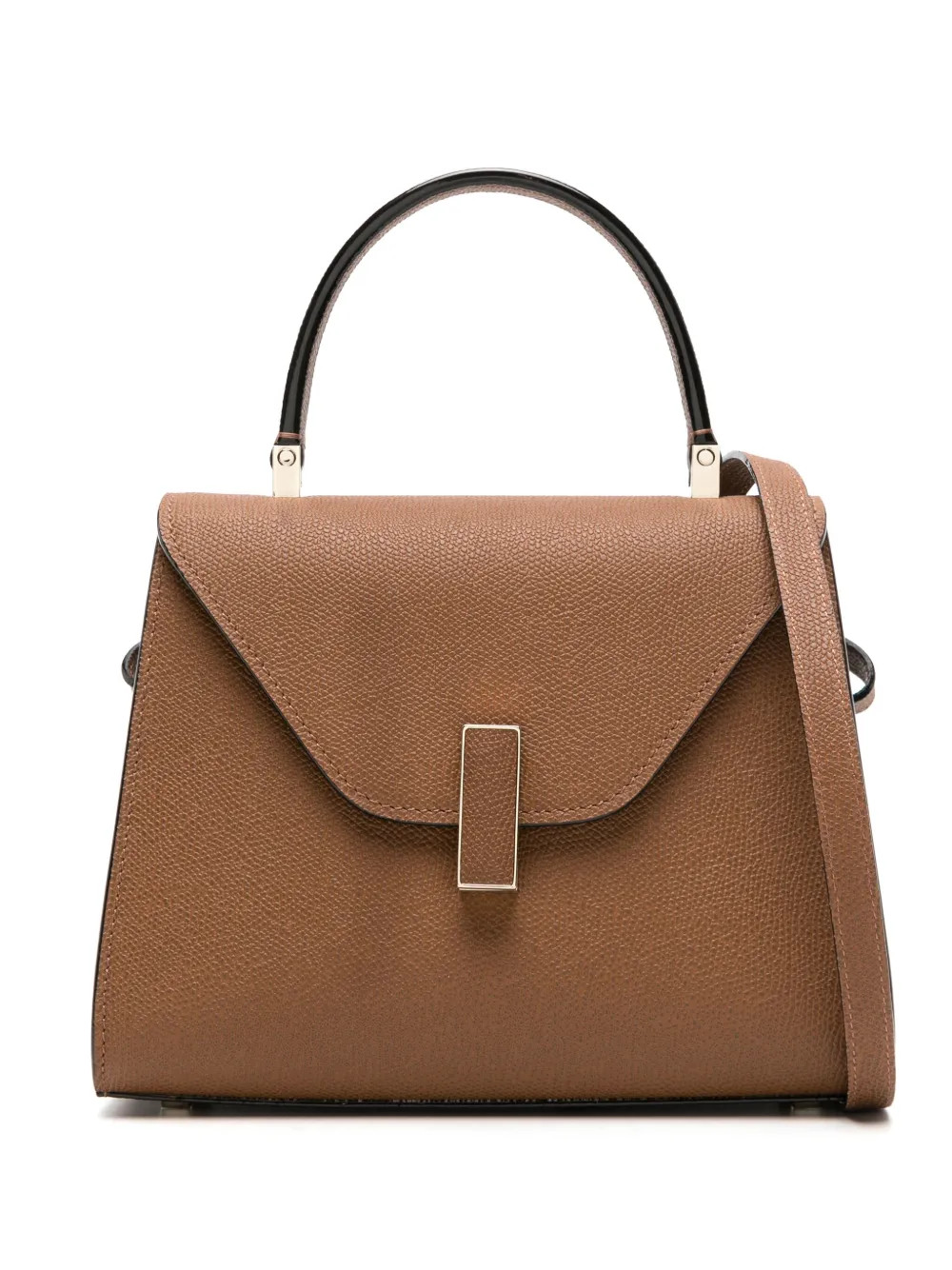 Valextra Mini Iside Leather Tote Bag | Brown | FARFETCH SG | Farfetch Global