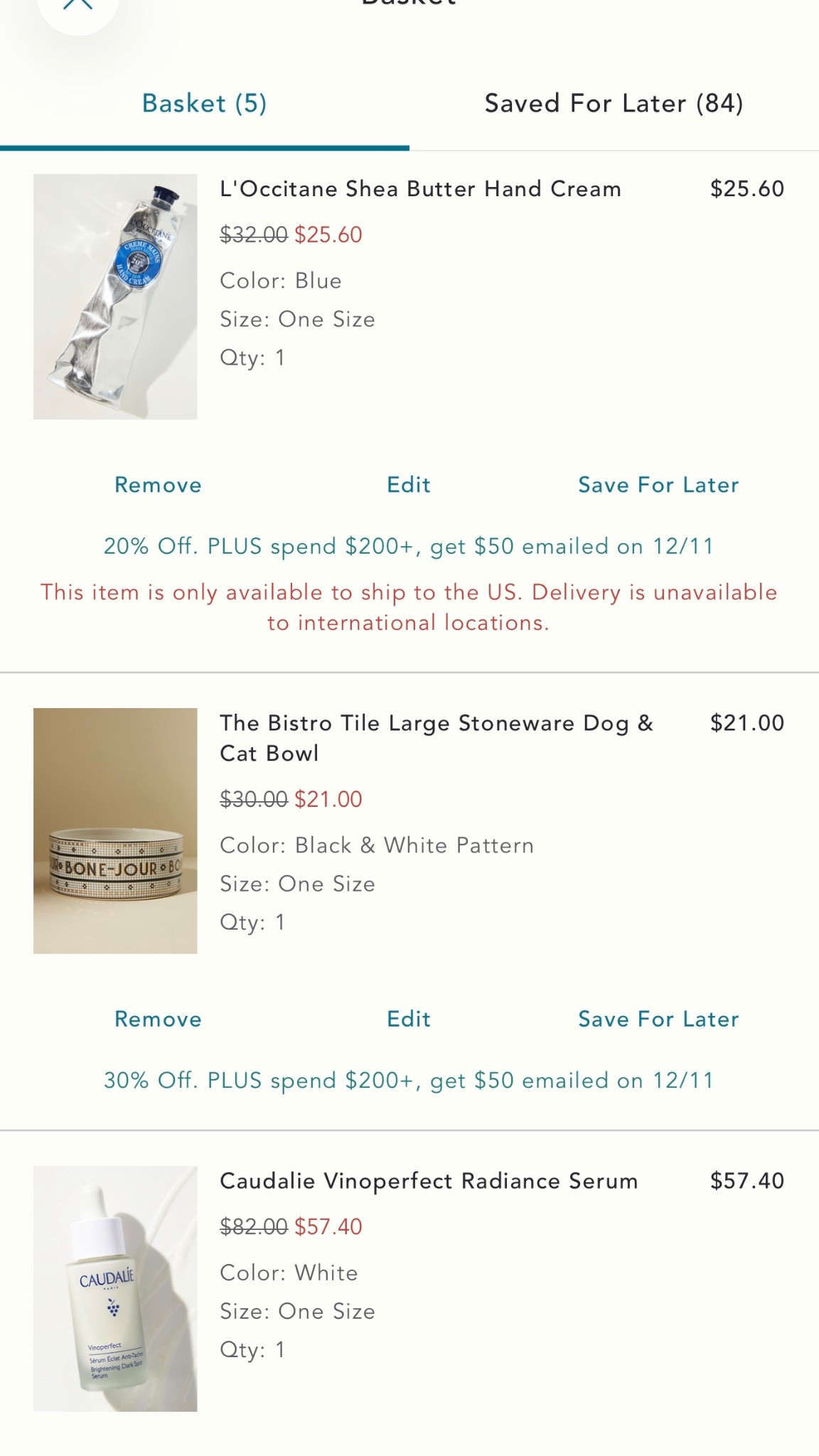 Current anthro cart 

#LTKCyberWeek #LTKGiftGuide #LTKSaleAlert