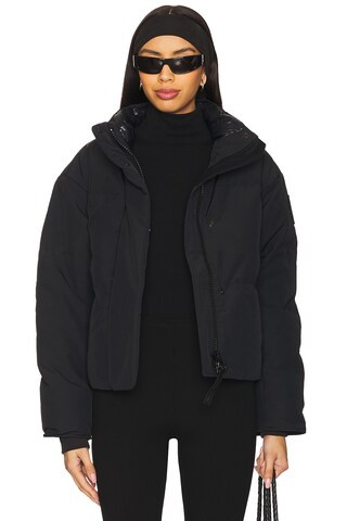 Grandview Cropped Jacket in Black | Revolve Clothing (Global)