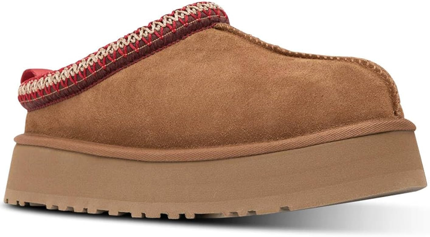 metricfalcon Women's Platform Mini Boots Slippers for Women Indoor Slippers Slip on Fur Fleece Lined | Amazon (US)