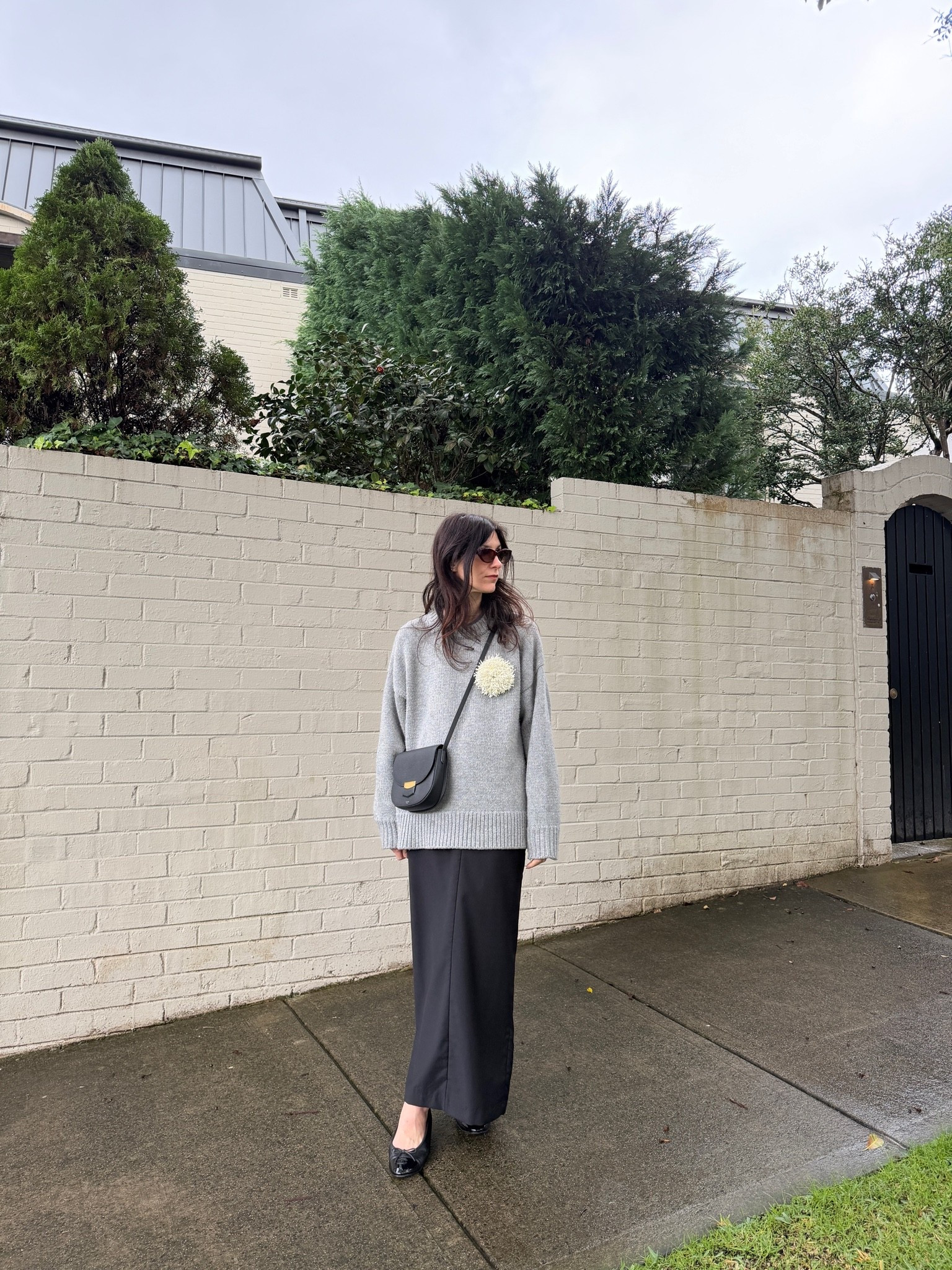 Wearing knit in size S. Skirt is old so similar linked. Minimal The Row vibe outfit 🫶🏼

#LTKaustralia #LTKwinter