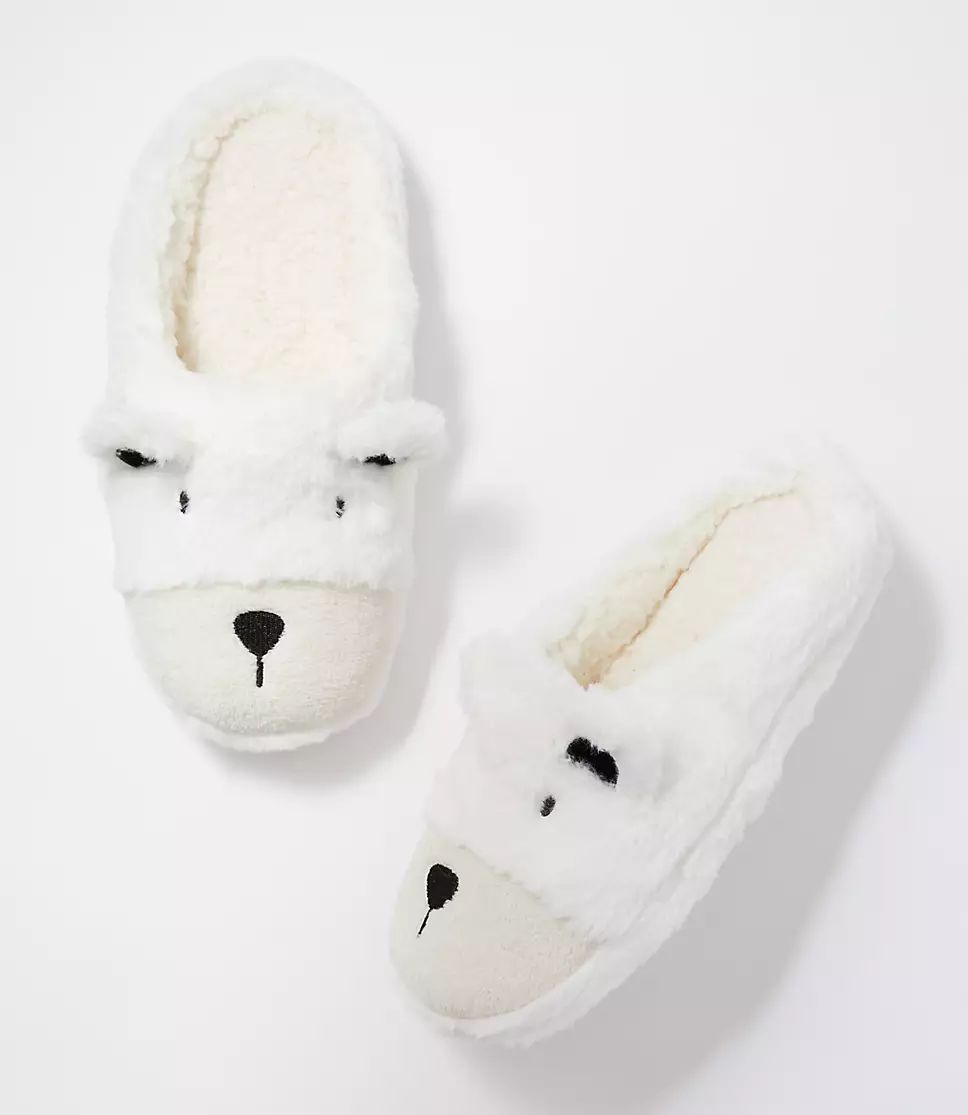 Polar Bear Slide Slippers | LOFT Outlet