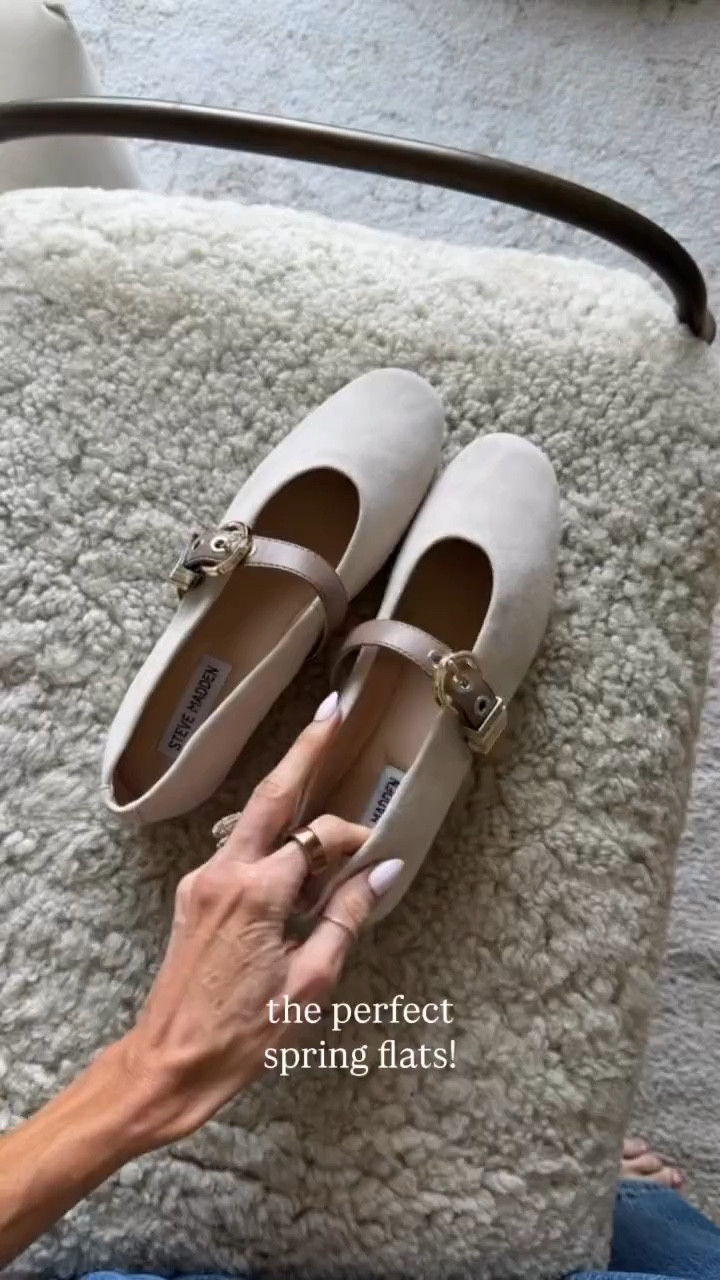 Cute spring flats that go with everything! 🤍 run tts 