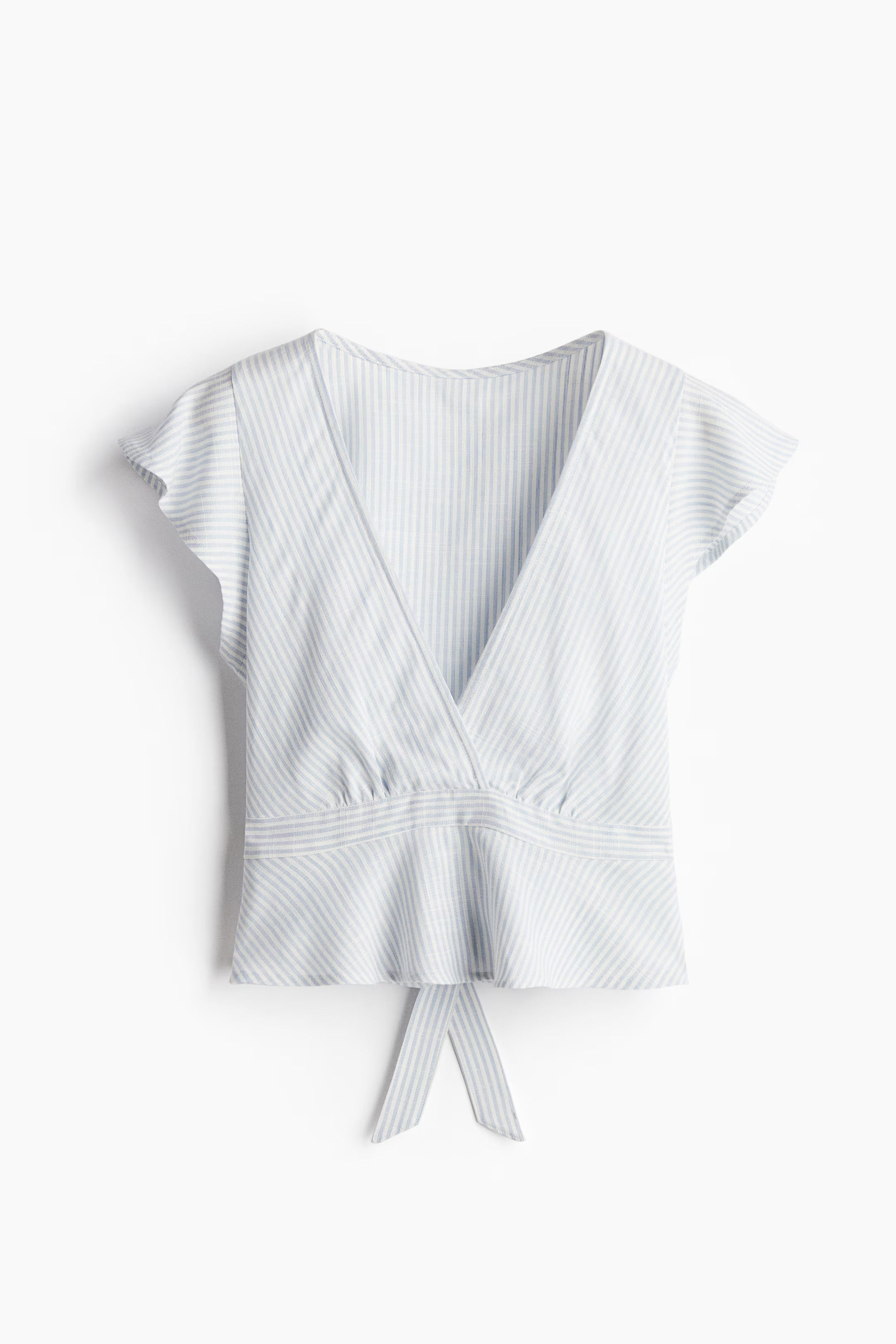 Linen-Blend Blouse | H&M (US + CA)