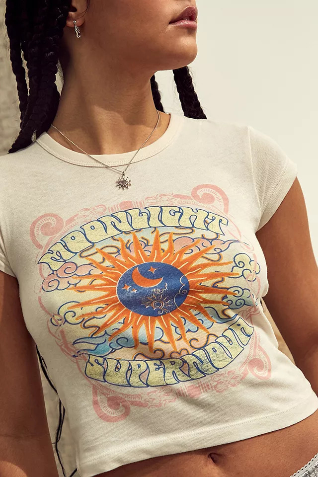 UO – Crop Top „Moonlight Supernova“ | Urban Outfitters (EU)