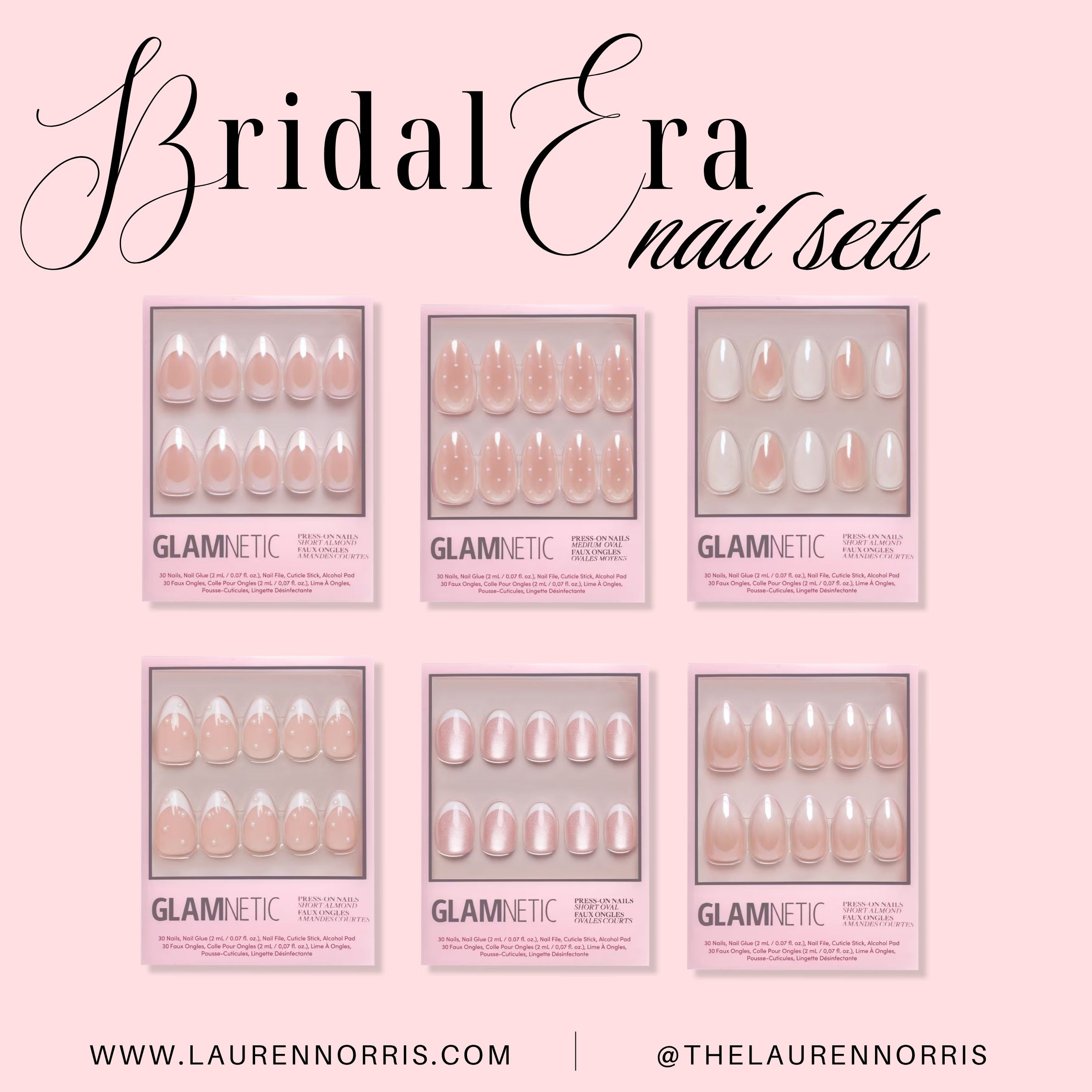 Some gorgeous press ons for all of my fellow brides! So many cute options!  

 #LTKmorningroutine #LTKselfcare #LTKWedding