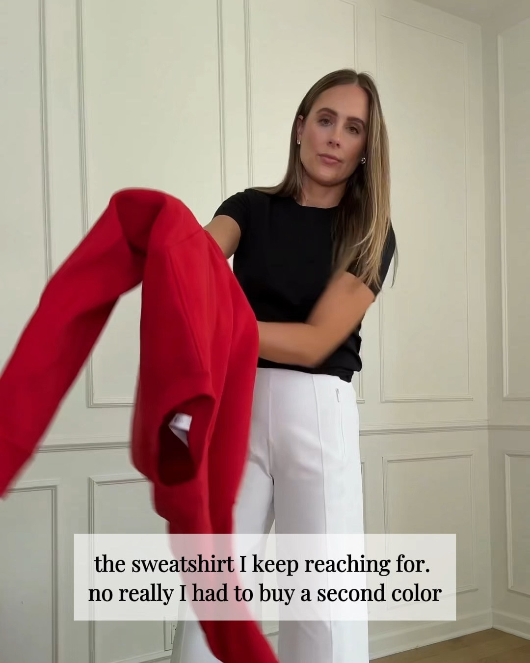 Wearing a small in the sweatshirt

#LTKOver40 #LTKootd #LTKActive