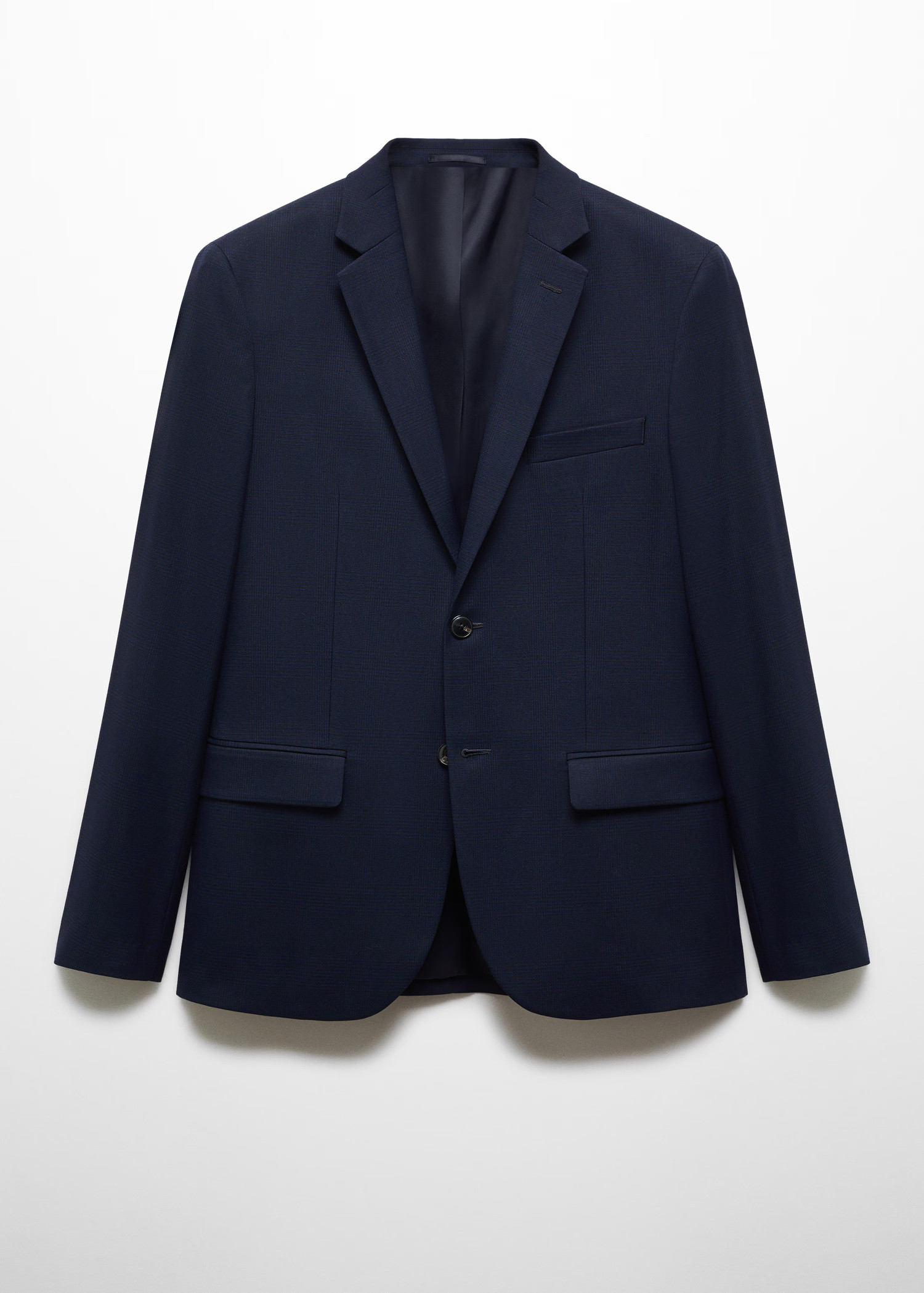 Super slim-fit suit blazer in stretch fabric - Man | MANGO USA | MANGO (US)