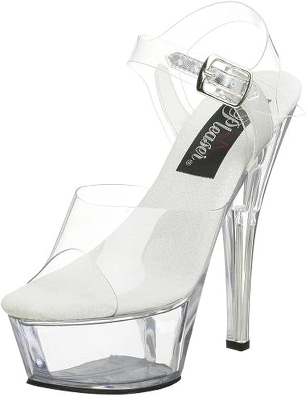 Pleaser Women's Kiss-208 Sandal | Amazon (US)