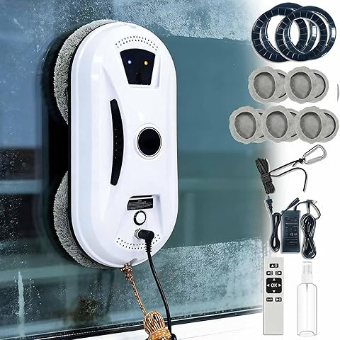 Obito X2 Window Cleaning Robot, Ultrasonic Atomization Water Spray, Max 3200Pa & Enhanced Battery... | Amazon (US)