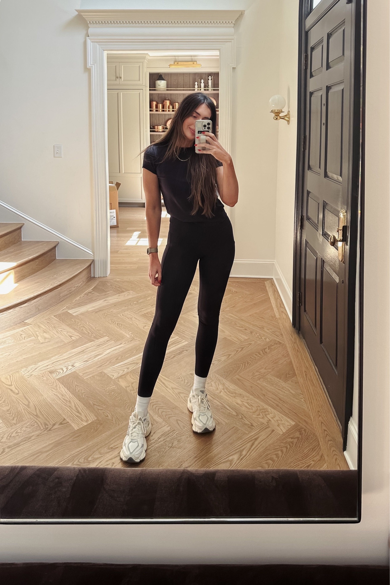 Love a casual outfit day 🫶 These Lululemon high waisted aligns with pockets are some of my favorites. My shirt is from Cuts!

#LTKstyletip #LTKshoecrush #LTKfit