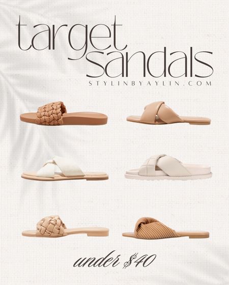 Target sandals, under $40, spring accessories #StylinbyAylin 

#LTKshoecrush #LTKSeasonal #LTKstyletip