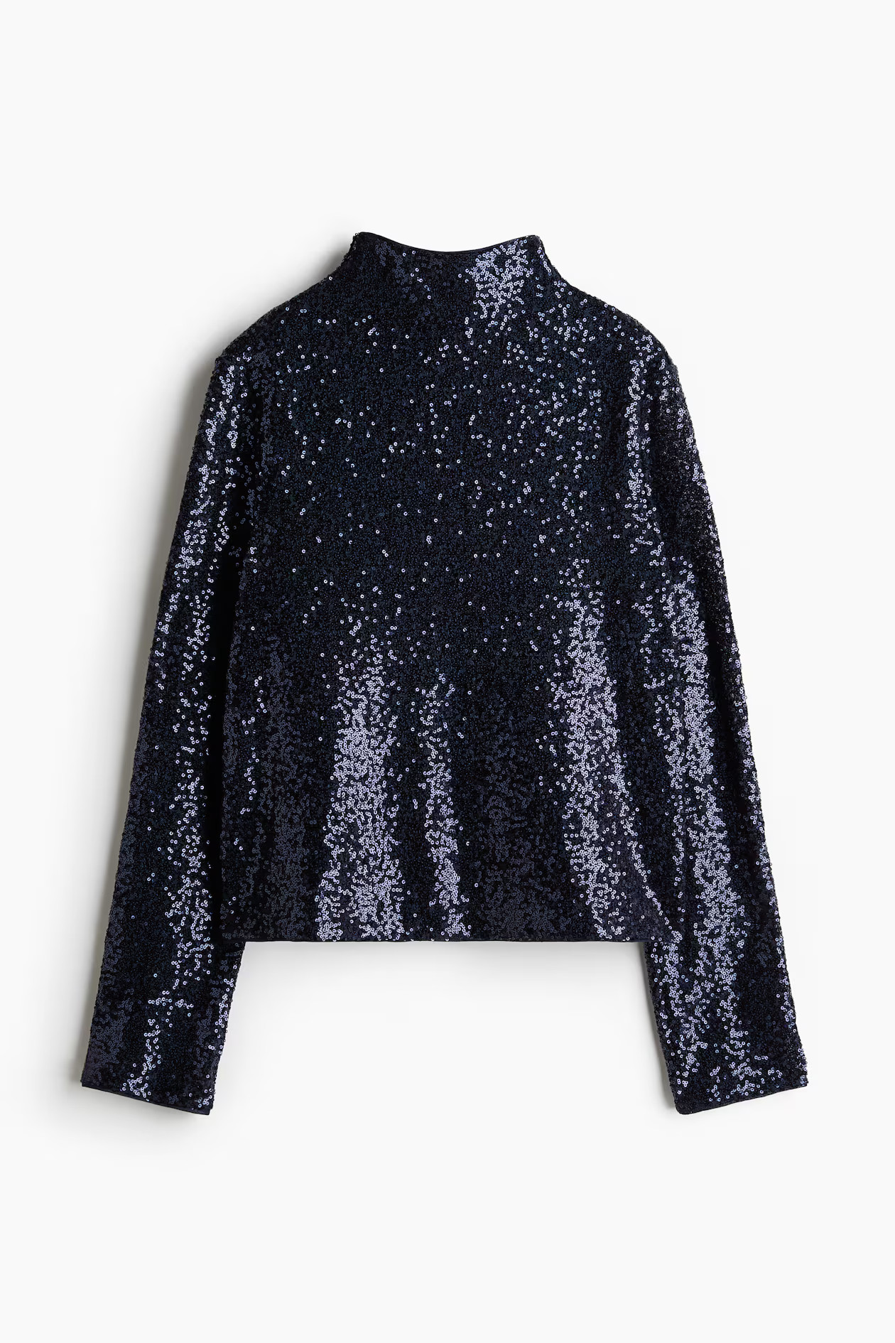 Sequined turtleneck top | H&M (UK, MY, IN, SG, PH, TW, HK)