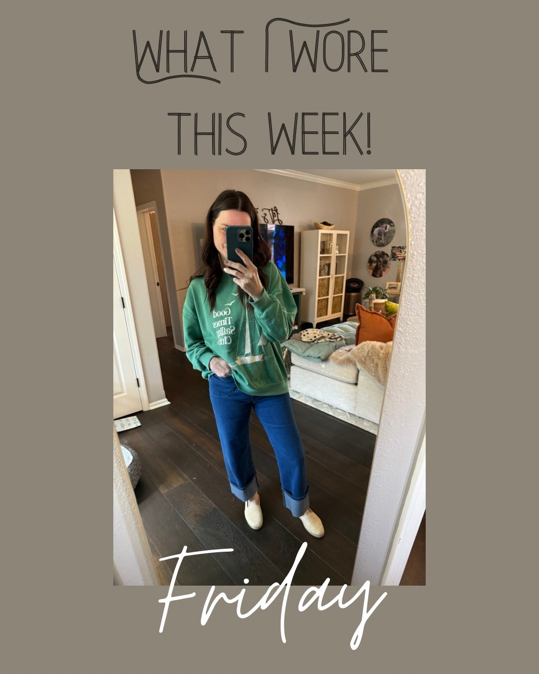 Friday calls for comfy and casual and this fits the bill perfectly!  These jeans are stretchy and this top is slightly oversized and oh-so-soft!  Shoes run TTS!

#LTKSeasonal #LTKPetite #LTKStyleTip