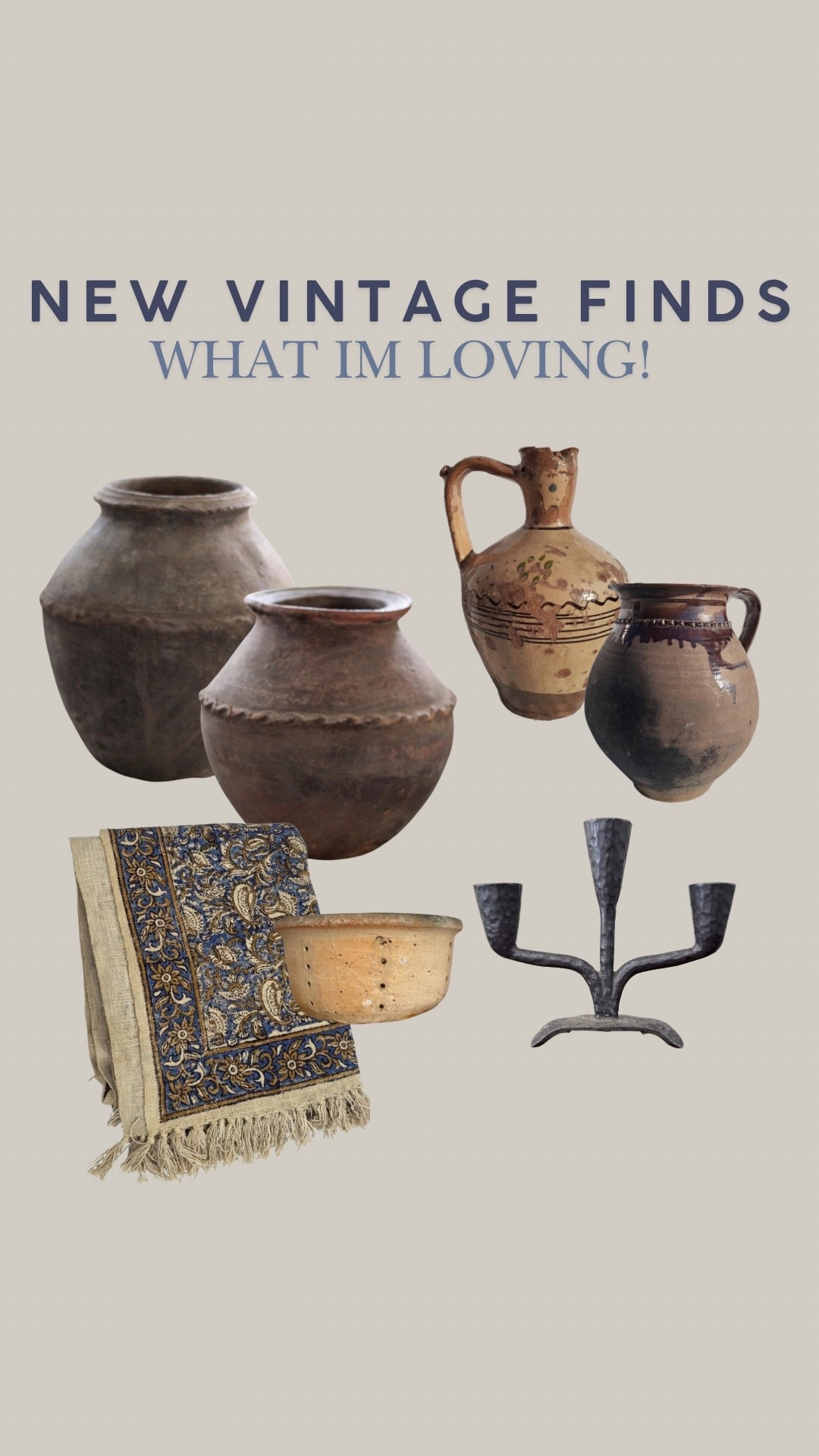 New vintage finds I’m loving! 

#LTKHome #LTKOver40 #LTKSaleAlert