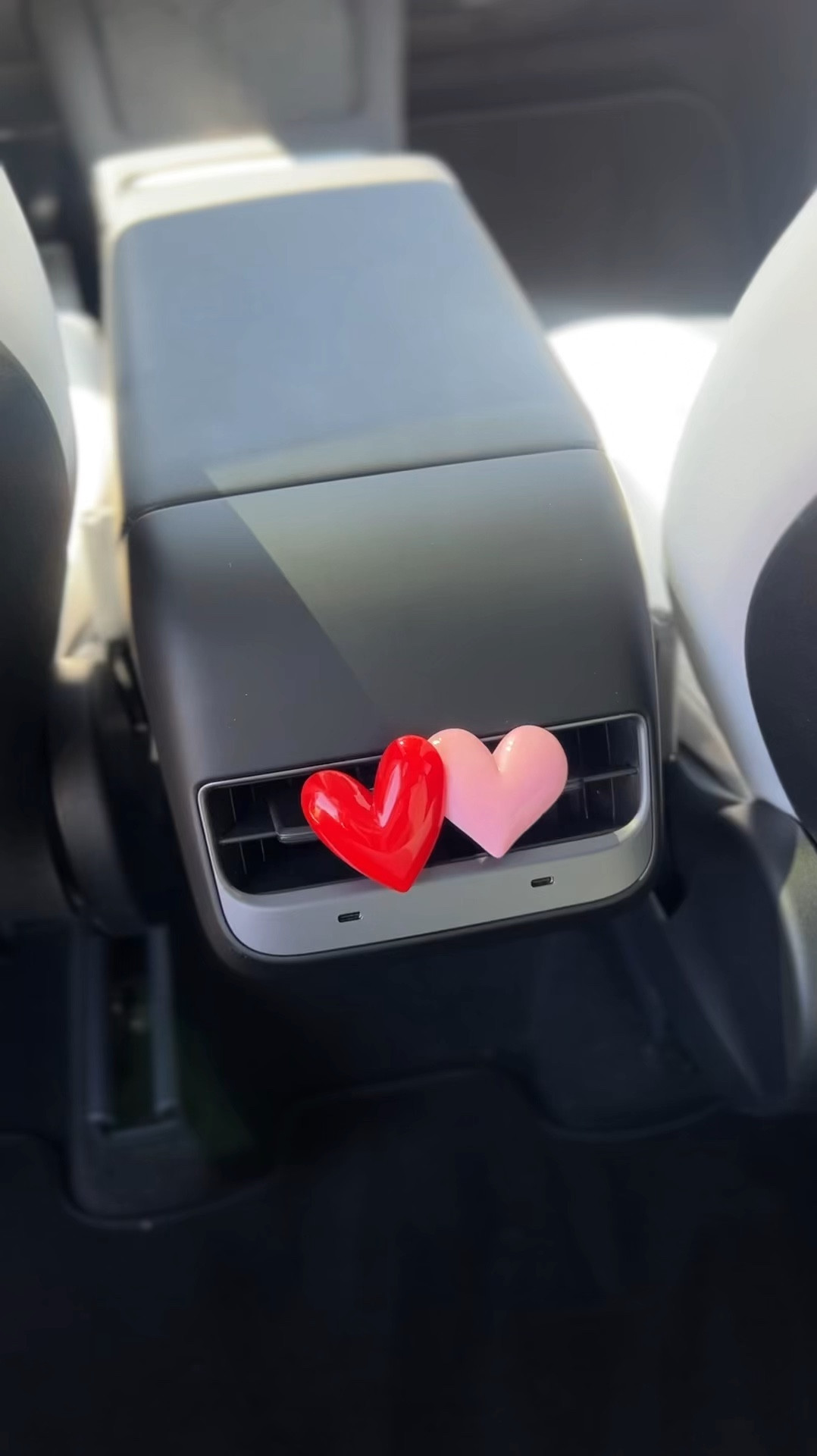 the cutest heart shaped car air freshener #carfinds #caresseintials 
