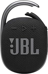 JBL Clip 4: Portable Speaker with Bluetooth, Built-in Battery, Waterproof and Dustproof Feature -... | Amazon (US)