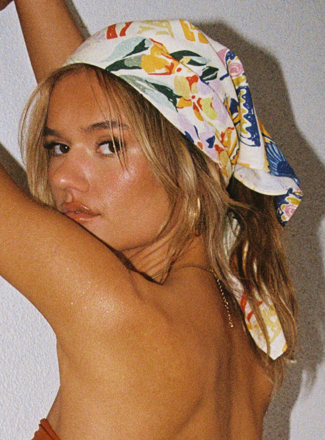 Alessio Head Scarf Multi | Princess Polly US