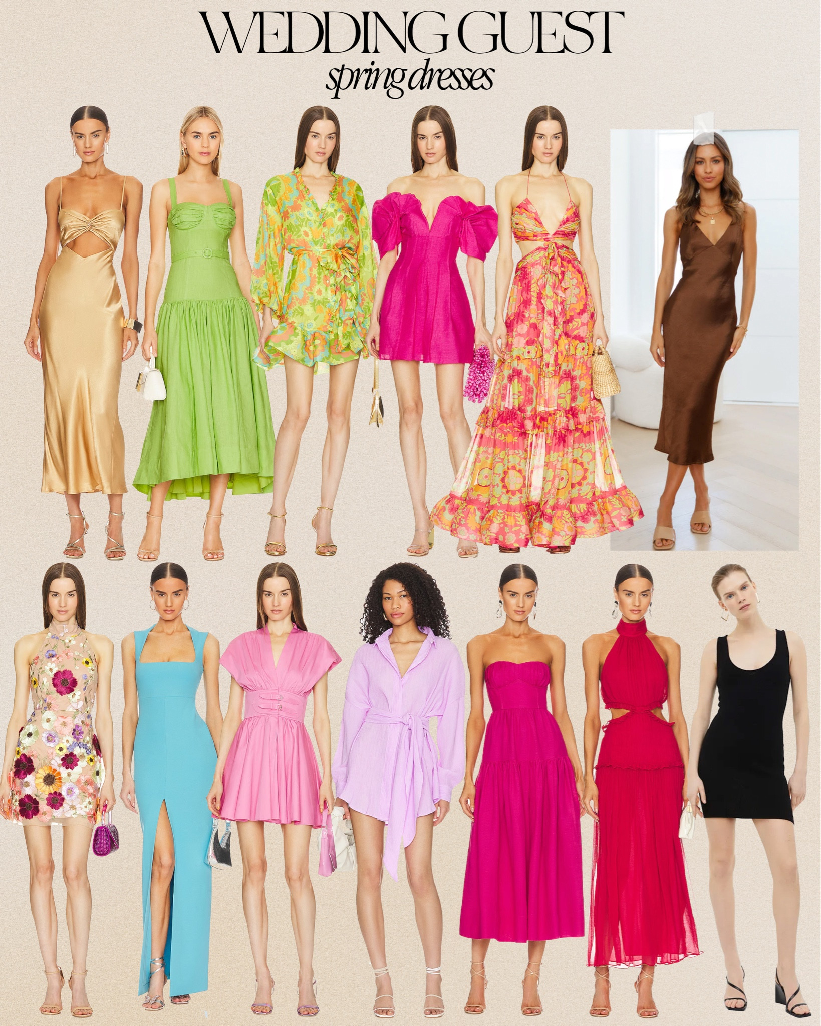 Wedding guest dresses for spring 🌸

#LTKwedding