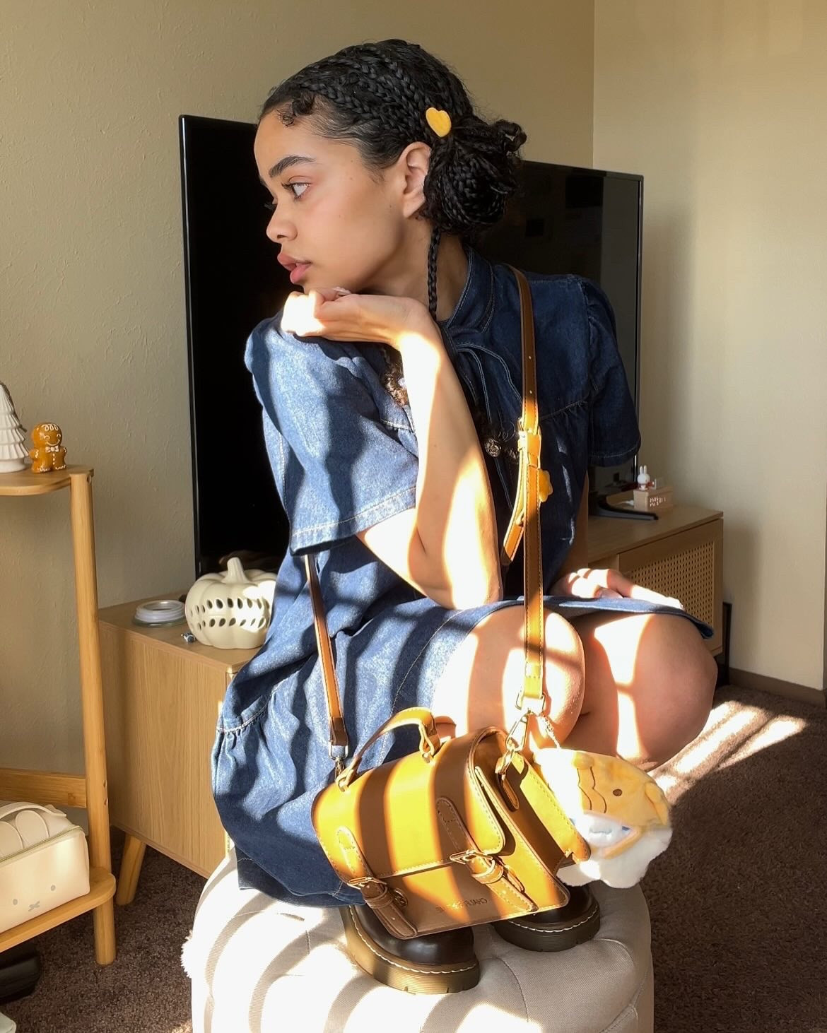 Cute accessories post! Sadly I don’t think that Cider sells this dress anymore but I do have links to the accessories including the brown mary jane platforms, the plush, and the clips! 

#LTKFindsUnder50 #LTKStyleTip