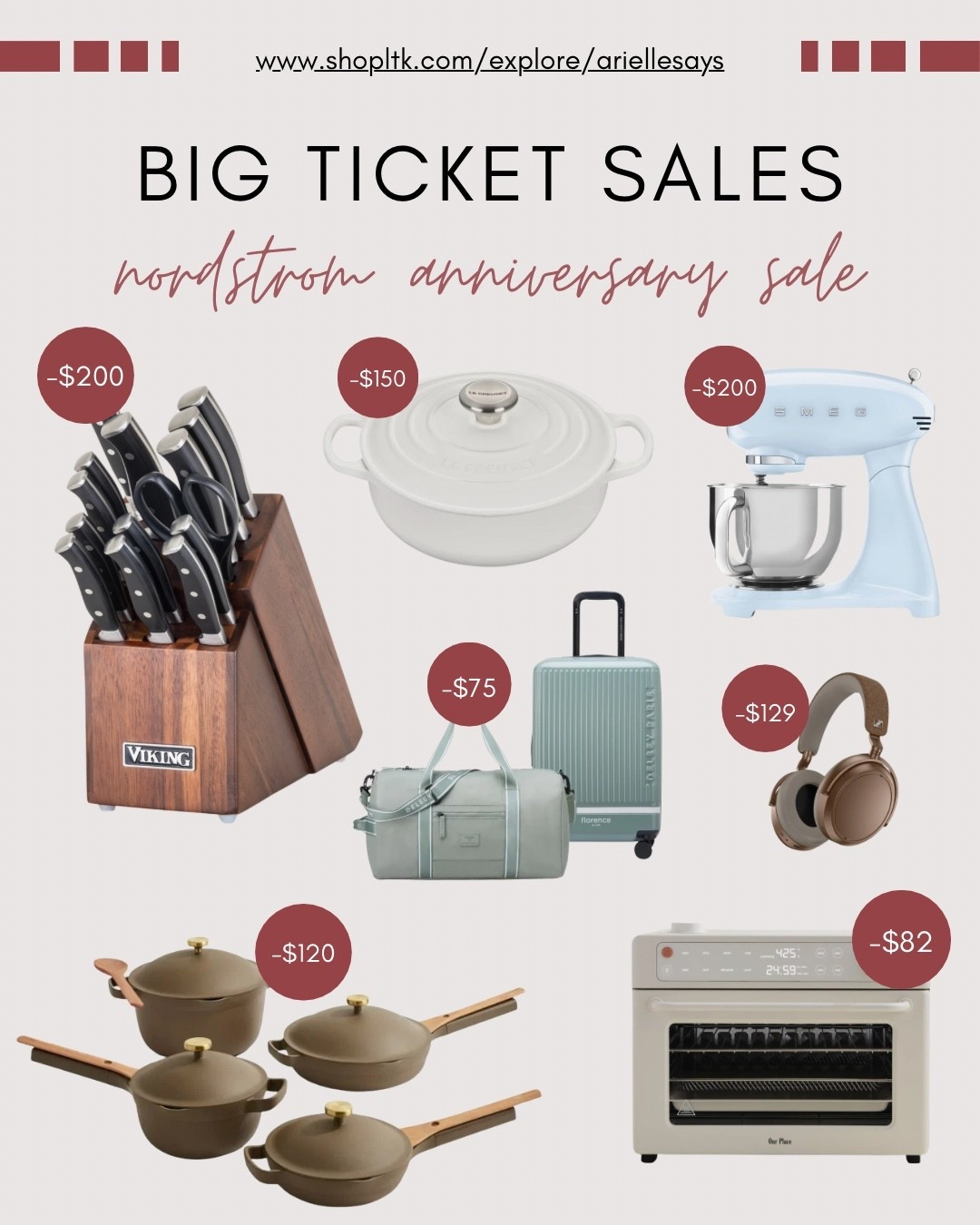 Big ticket items during the Nordstrom anniversary sale?! Yes please! Some of these pieces are $200 off!

#LTKSaleAlert #LTKHome #LTKTravel