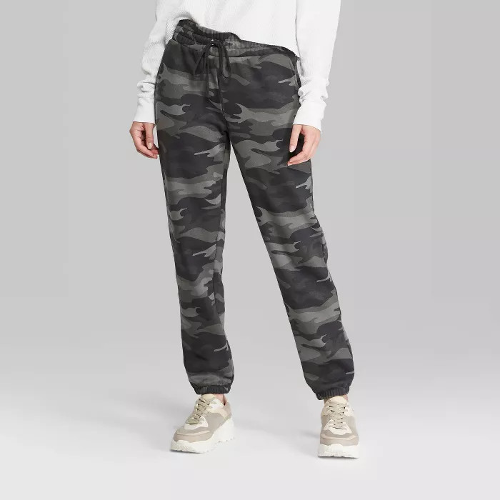 Women's High-Rise Vintage Jogger Sweatpants - Wild Fable™ | Target