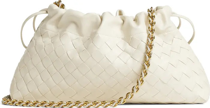 Bottega Veneta Dustbag Notte Intrecciato Leather Shoulder Bag | Nordstrom | Nordstrom