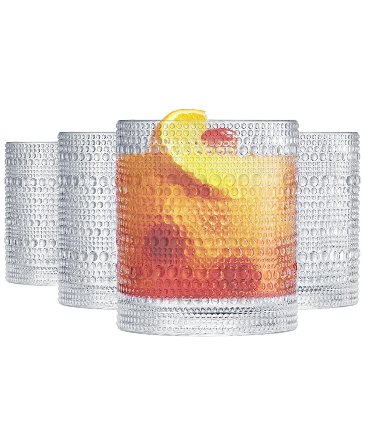 The Wine Savant Classic Drinking Glasses, Set of 4 - Clear | Macy's
