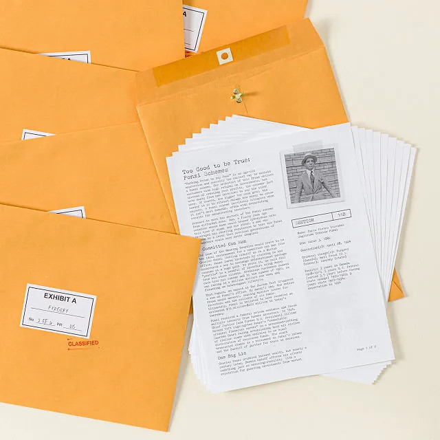 Then & Now: True Crime Stories Subscription | UncommonGoods