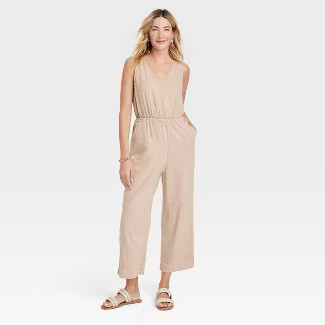 Women's Sleeveless Jumpsuit - Universal Thread™ | Target