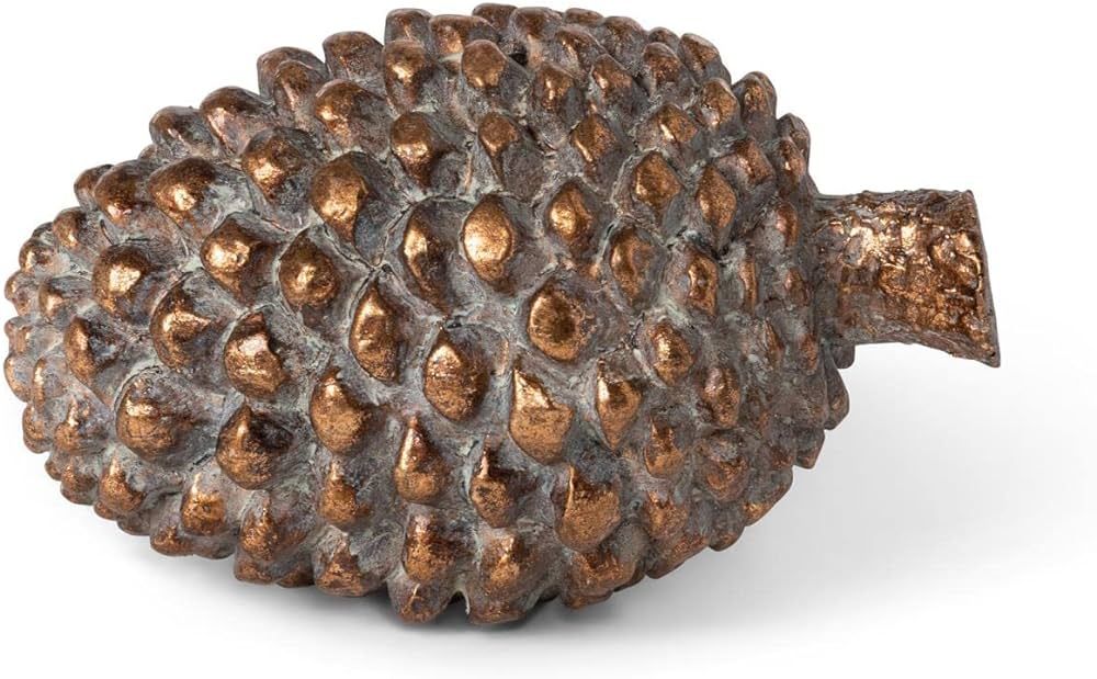 Park Hill Collection Medium Bronze Pine Cone with Brown Finish FAB20496 | Amazon (US)