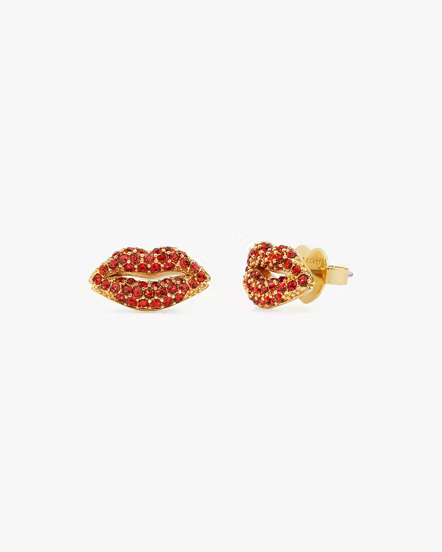Hit The Town Lips Studs | Kate Spade (US)