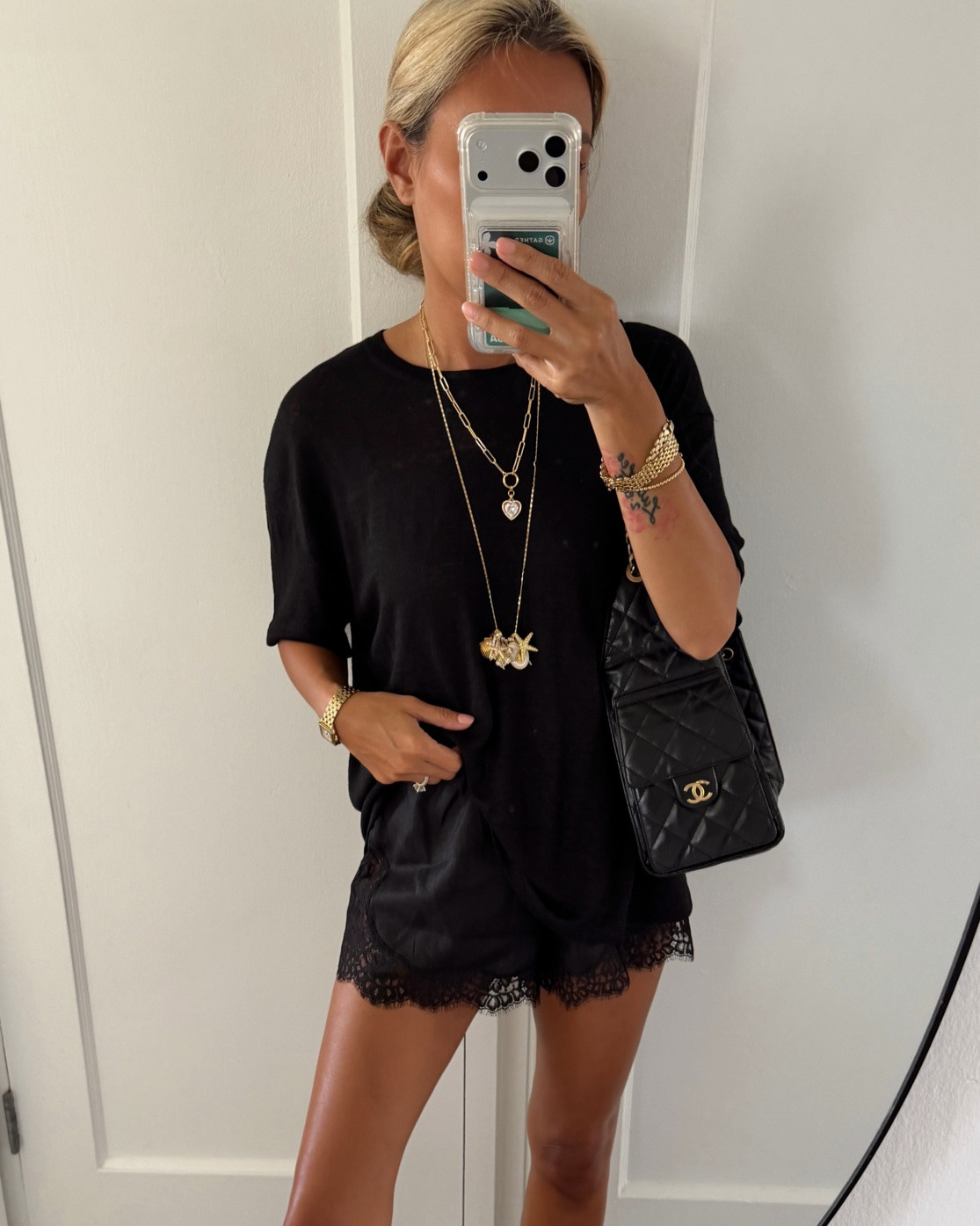 Obsessed with this outfit!! Size xs tee and xxs shorts. Color options will appear when you click the link.

#LTKootd #LTKPetite #LTKSeasonal