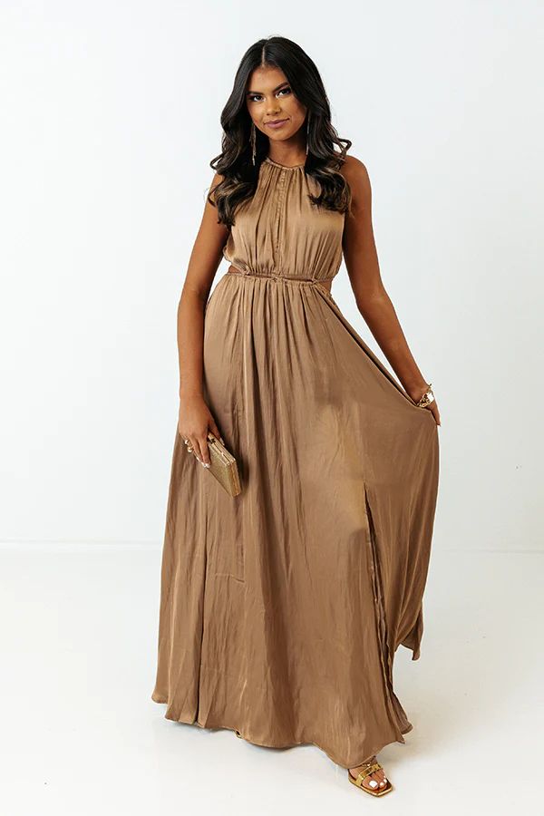 Dawn Dreaming Cut Out Maxi | Impressions Online Boutique