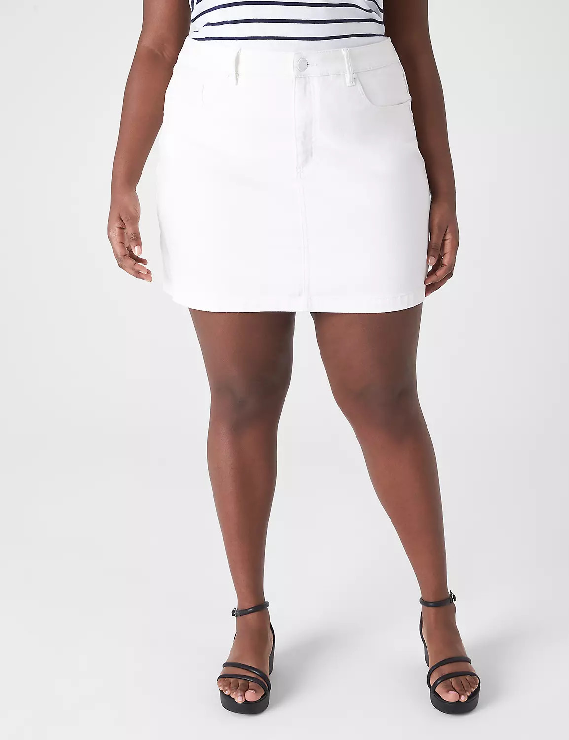 Denim Mini Skirt | LaneBryant | Lane Bryant (US)