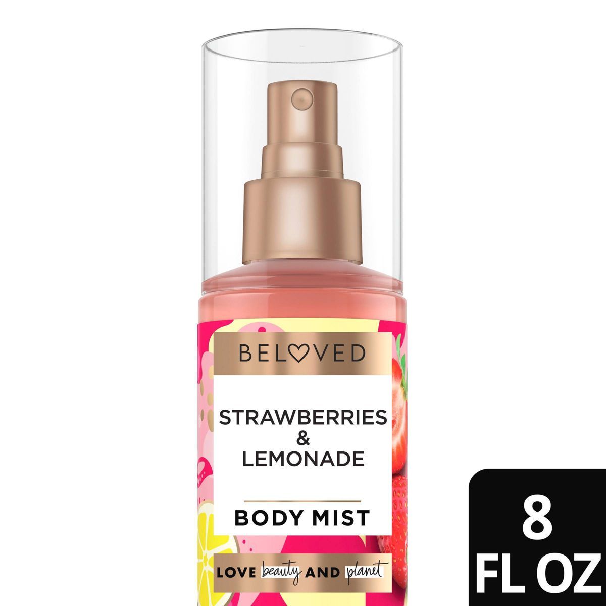Beloved Strawberries & Lemonade Body Mist - 8 fl oz | Target