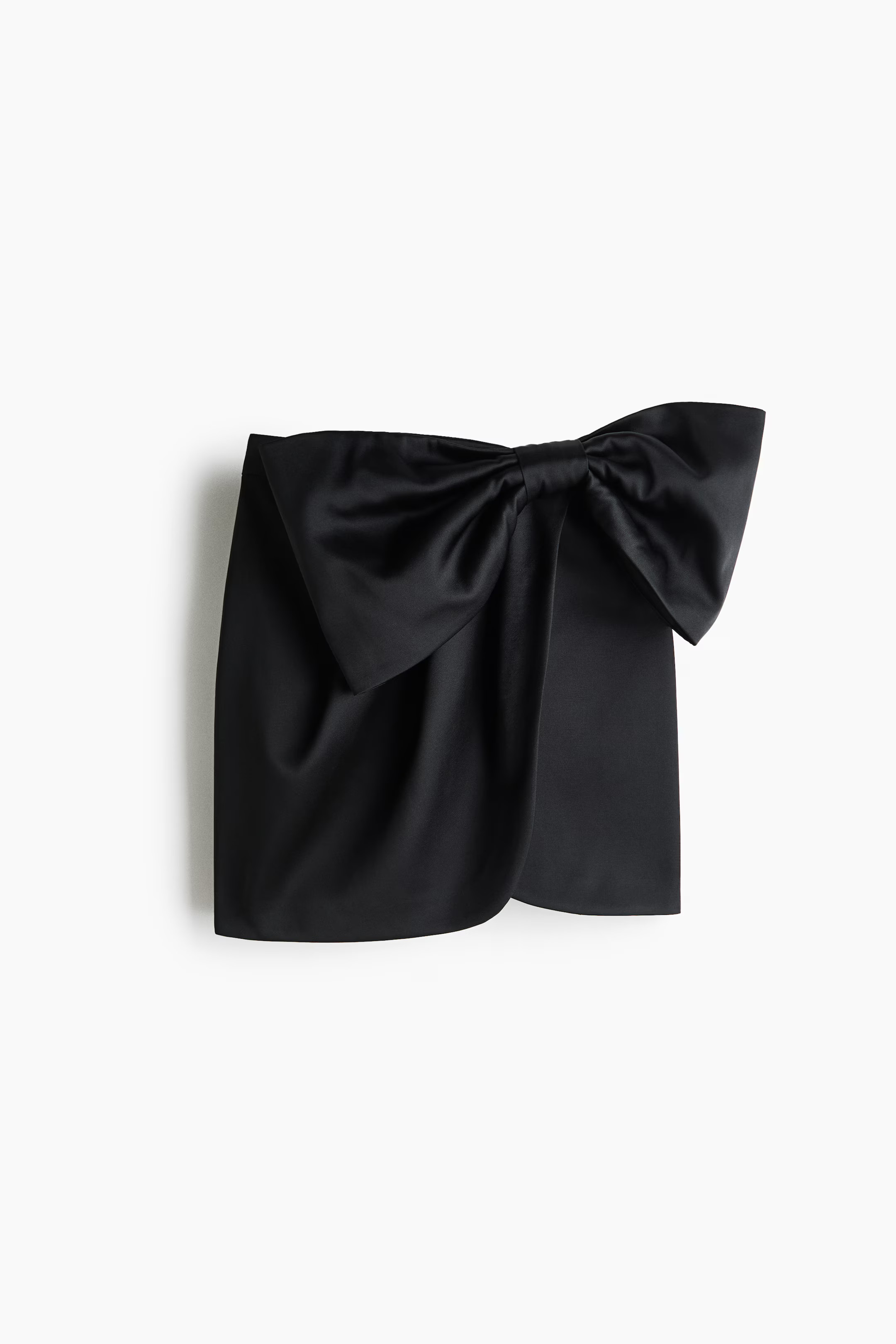 Bow-detail satin skirt | H&M (UK, MY, IN, SG, PH, TW, HK)