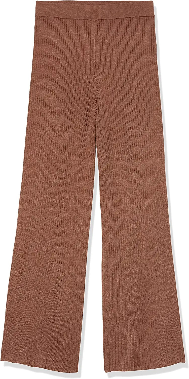 Amazon.com: The Drop Women's Catalina Pull-On Rib Sweater Pant, Coffee Bean, XS : Clothing, Shoes... | Amazon (US)