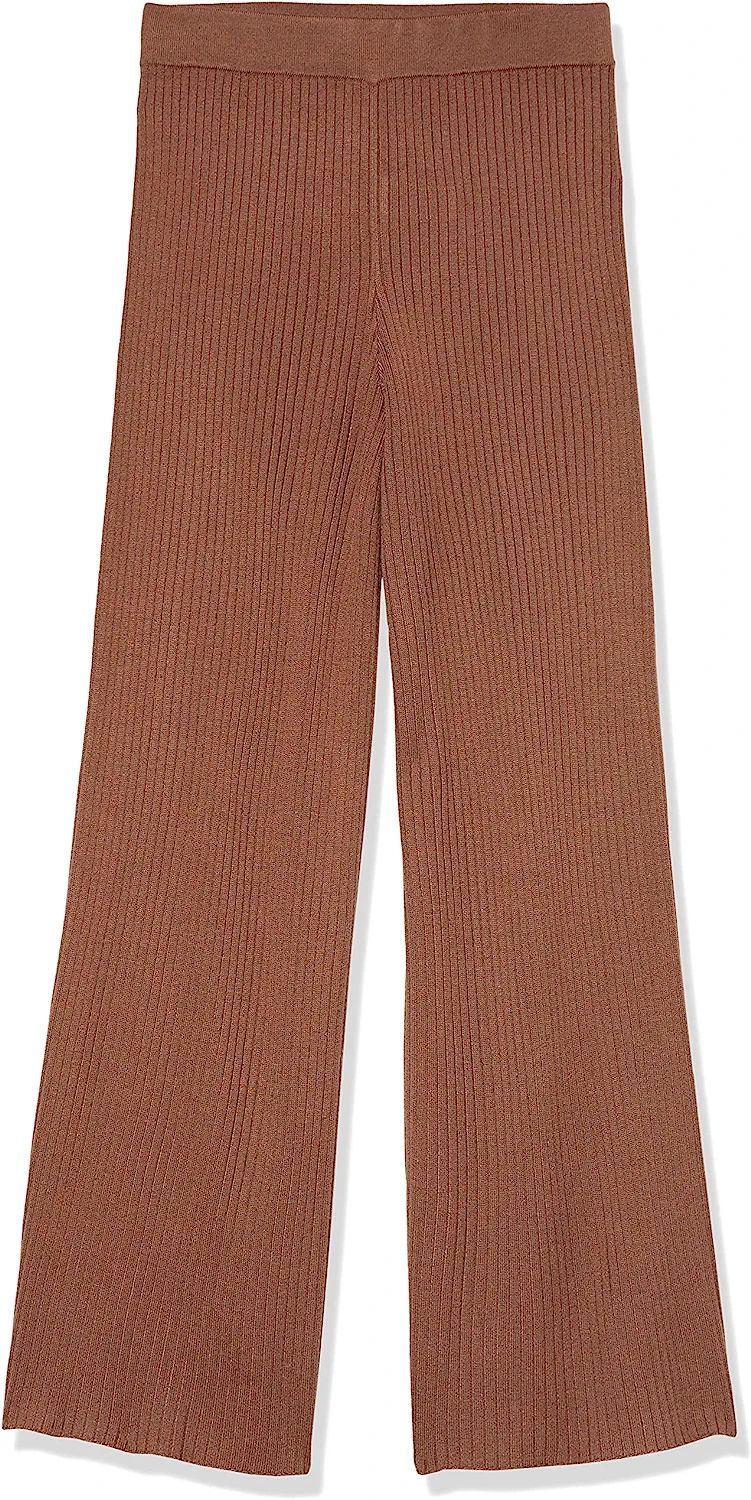 Amazon.com: The Drop Women's Catalina Pull-On Rib Sweater Pant, Coffee Bean, XS : Clothing, Shoes... | Amazon (US)