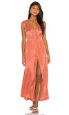 Click for more info about AMUSE SOCIETY Marlena Woven Maxi Dress in Deep Mauve from Revolve.com