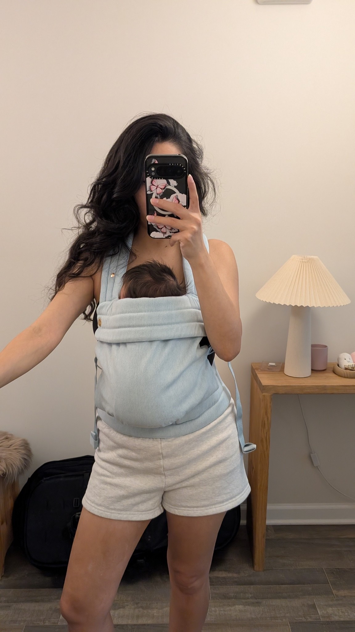 Mabe monarch denim baby carrier

#LTKBaby #LTKmomlife